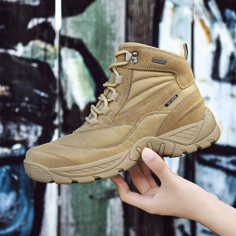 Herren Multifunktionale Outdoor-Schuhe mit hohem Knöchelschutz R&B