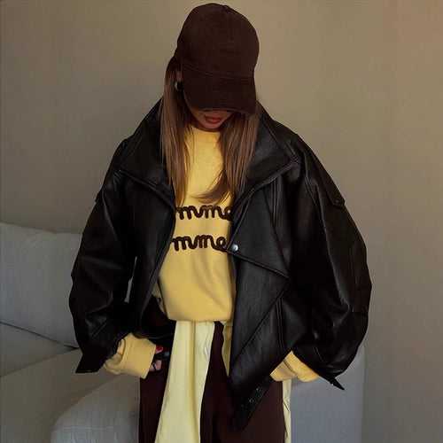 Damen oversized jacke R&B