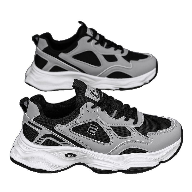 Damen athletische Freizeitschuhe mit dicker Sohle und optimaler Dämpfung