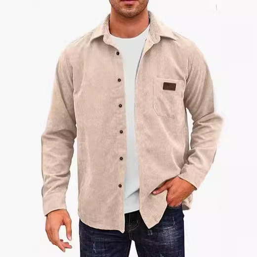 Herren Cordhemd R&B