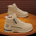 Damen gefütterte Winterboots mit modischem Design und rutschfester Sohle R&B
