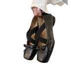 Damen Ballerinas mit elegantem Riemendesign und verbessertem Komfort R&B