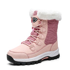 Damen Isolierte Winterstiefel mit rutschfester Sohle und kuscheligem Warmfutter R&B