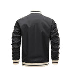 Herren sportliche Freizeitjacke im College-Stil