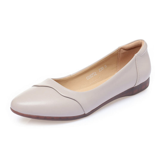 Damen elegante und komfortable Flatschuhe mit geschlossener Spitze R&B