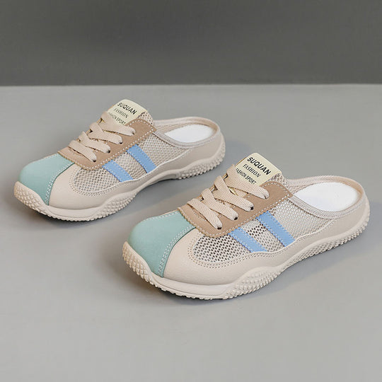 Damen Bequeme Clogs mit atmungsaktivem Obermaterial und griffiger Sohle R&B