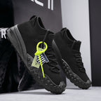 Damen Sportliche Sneaker mit hoch atmungsaktivem Strick-Obermaterial und rutschfester Sohle