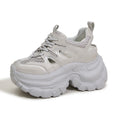 Damen Chunky Sneakers mit atmungsaktiver Netzstruktur und komfortabler Dämpfung