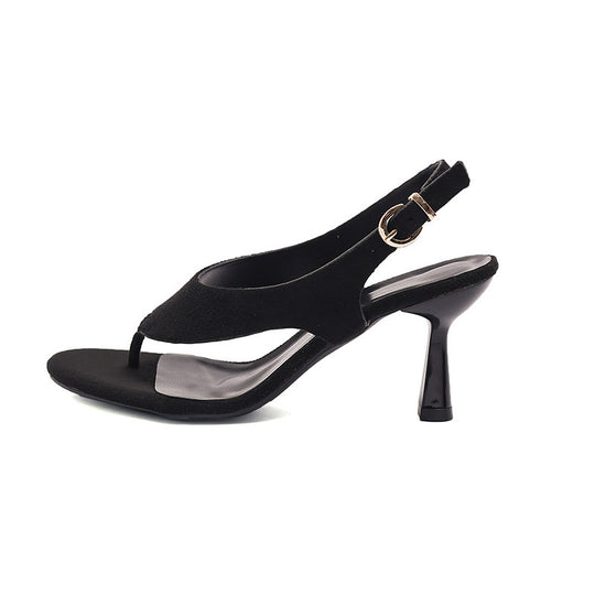 Damen Slingback Absatzsandalen mit elegantem Riemen und anatomischem Fußbett R&B