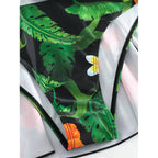Damen Badeanzug mit floralem Design R&B