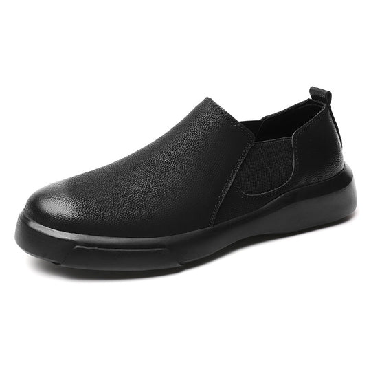 Damen bequeme Slip-On Sneakers mit elastischem Seitenstreifen und atmungsaktivem Obermaterial R&B