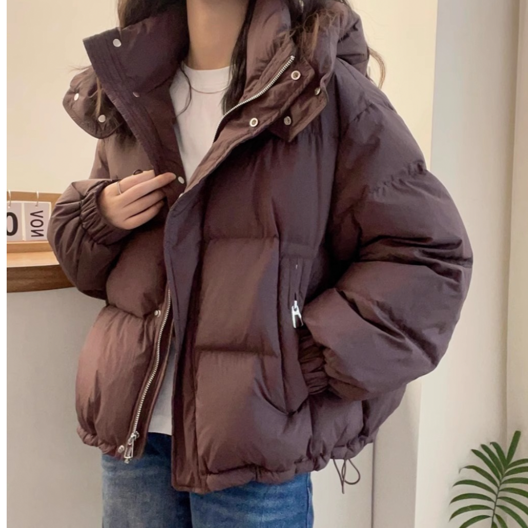 Damen Winterjacke mit voluminösem Schnitt R&B