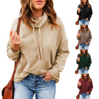 Damen lässiger Kapuzenpullover mit weichem Material und modischem Schnitt R&B