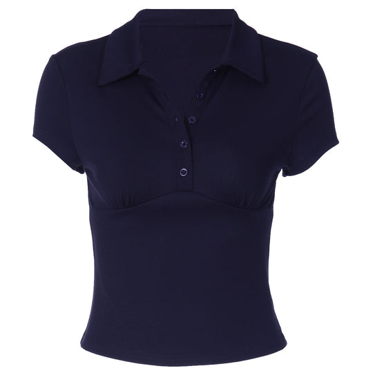 Damen Kurzärmliges Poloshirt mit taillierter Passform R&B