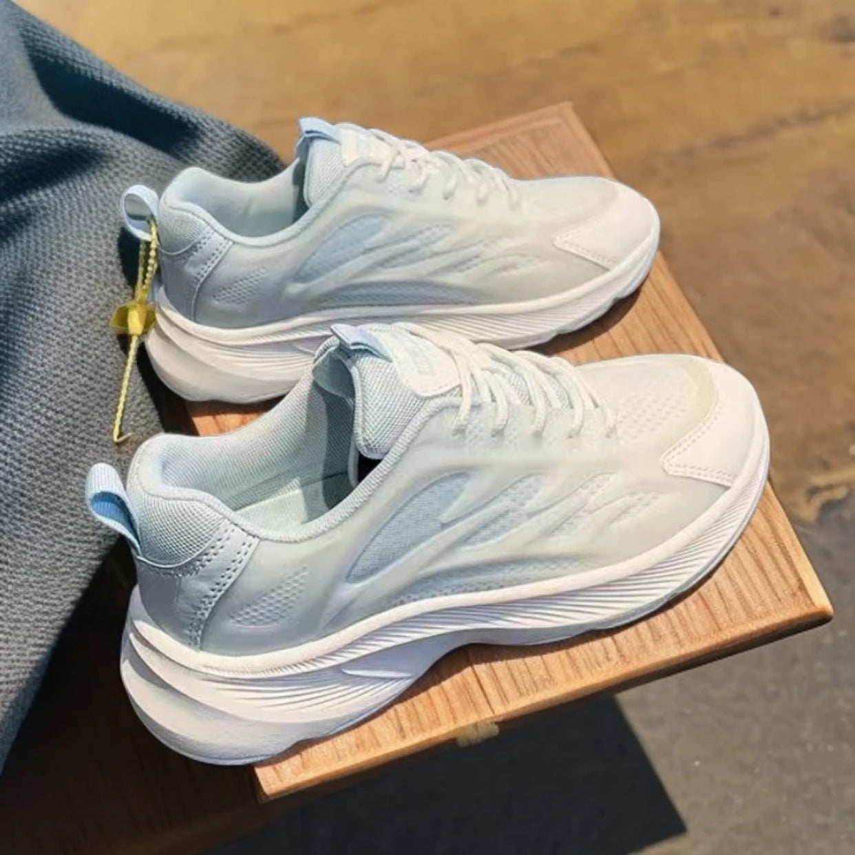 Damen Sportliche Performance Sneakers mit atmungsaktiver Mesh-Struktur und rutschfester Sohle