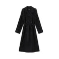 Damen eleganter und stylischer Trenchcoat mit taillierbarem Gürtel R&B
