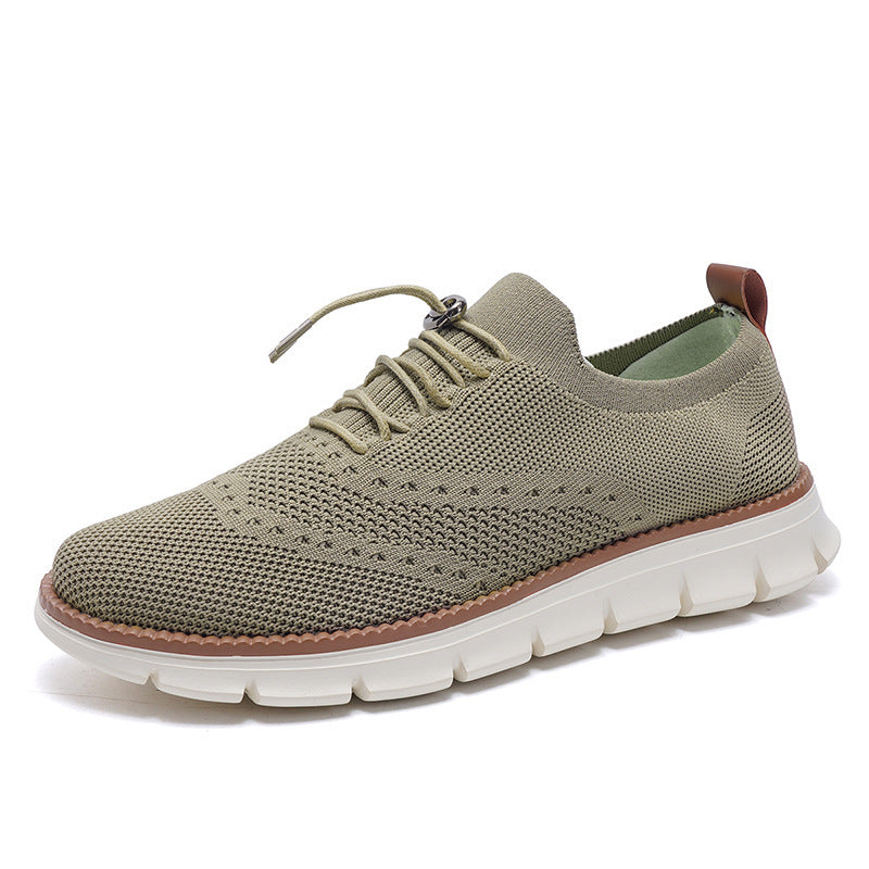 Damen Atmungsaktive Schnür-Sneaker mit flexiblem Obermaterial R&B