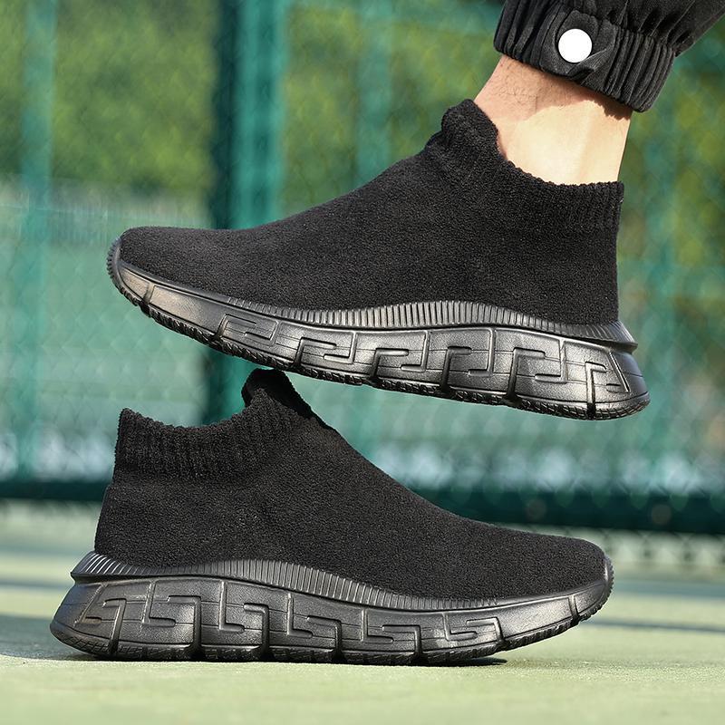 Damen Atmungsaktive und flexible Sneaker aus Strick