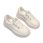 Damen Modische Chunky Sneaker mit atmungsaktivem Obermaterial und dämpfender Sohle R&B