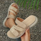 Damen Bequeme und stilvolle Fußbett-Sandalen