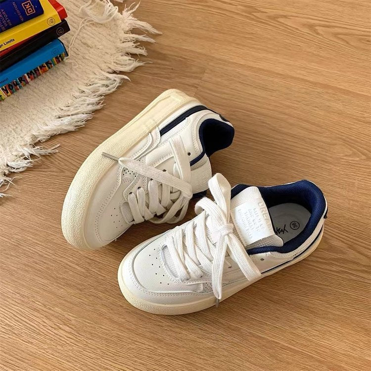 Damen Sportliche Plateau-Sneaker mit atmungsaktivem Obermaterial und gepolsterter Sohle R&B