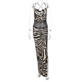Damen Langärmliges Oberteil mit raffiniertem Animal-Print R&B