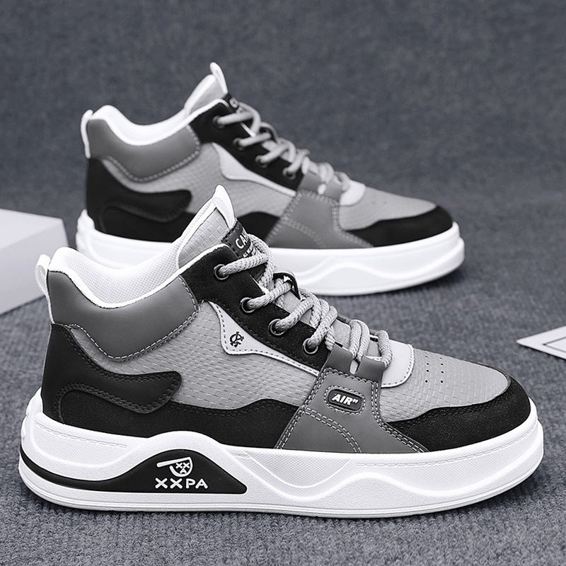 Damen Sportliche High-Top Sneakers mit stoßdämpfender Sohle und atmungsaktivem Obermaterial R&B