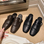 Damen Mokassins mit eleganter Fransenverzierung und R&Brnem Design R&B