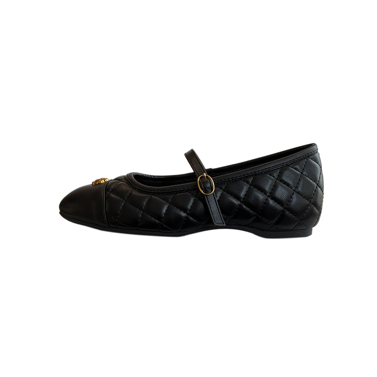 Damen Ballerinas im klassischen Design mit dekorativem Riemen R&B