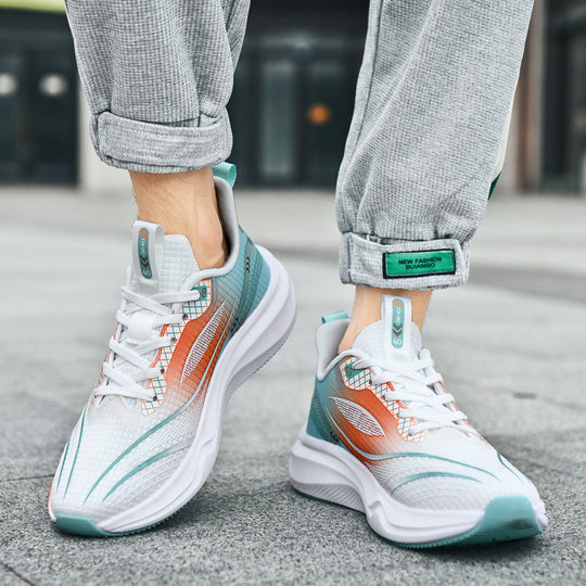 Damen Sportschuhe mit atmungsaktiver Mesh-Oberfläche und dämpfendem Sohlenkonzept R&B