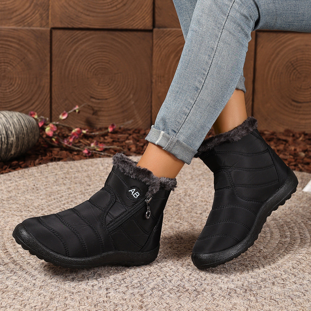 Damen Winterboots mit innerer Isolation und wasserabweisendem Obermaterial R&B