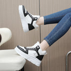 Damen Chunky Winter Sneakers mit kuscheligem Innenfutter und rutschfester Sohle R&B