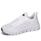 Damen nan nahtlose Strick-Laufschuhe mit viskoelastischem Komfort-Fußbett und segmentierter Flexlaufsohle R&B