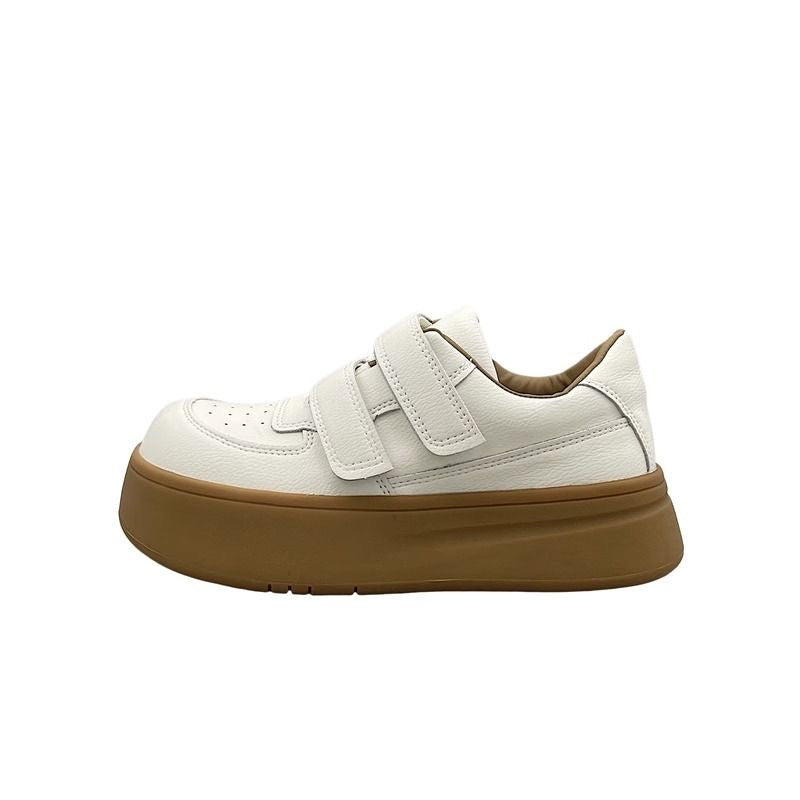 Damen Plattform-Sneaker mit verstellbaren Klettverschlüssen und sportlichem Design R&B
