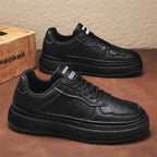 Damen Elegante Leder Sneakers mit gedämpfter Sohle R&B