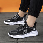 Damen Leichte und atmungsaktive Fitness-Sneaker mit dämpfender Sohle R&B