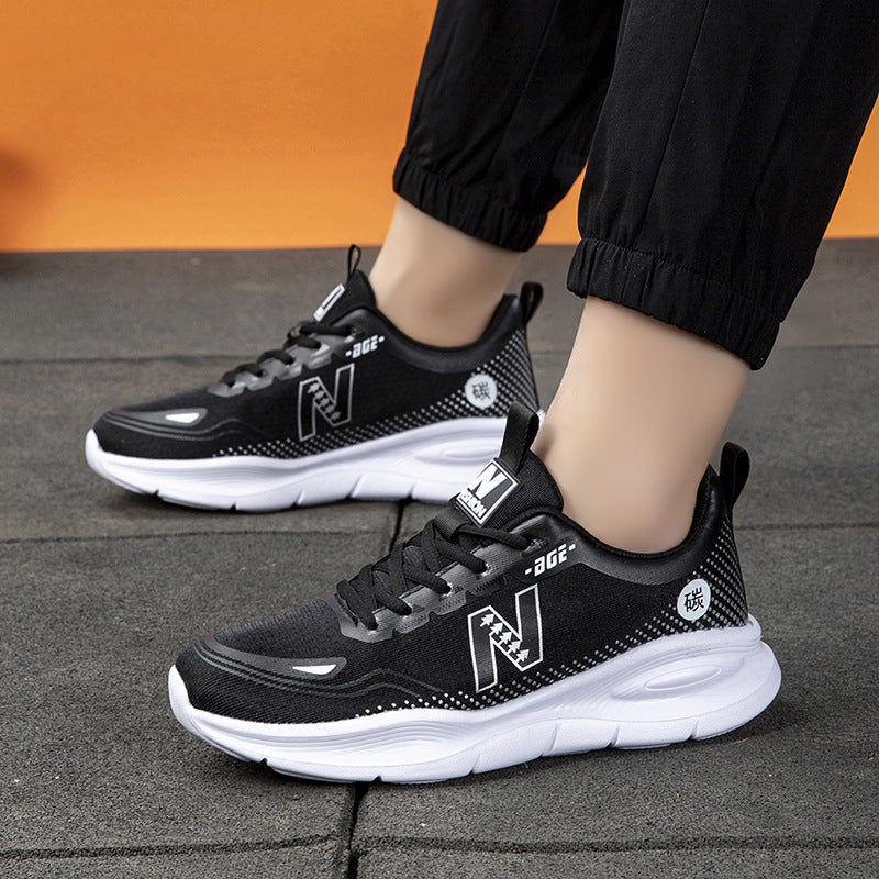 Damen Leichte und atmungsaktive Fitness-Sneaker mit dämpfender Sohle R&B