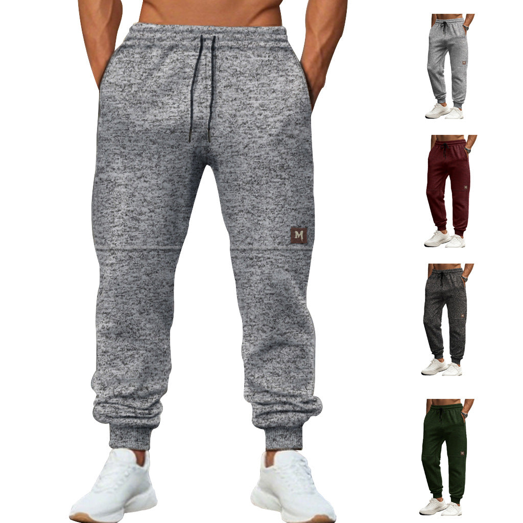 Herren Sportliche Sweatpants mit atmungsaktiver Struktur und elastischem Bund R&B