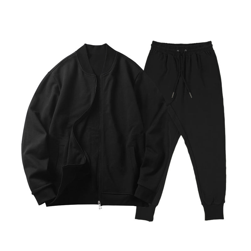 Herren Sportliches Freizeit-Set mit elastischem Bund und funktionalen Taschen R&B