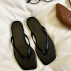 Damen Zehentrenner-Sandalen mit elegantem Riemendesign und ergonomischem Fußbett R&B