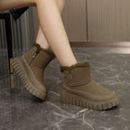 Damen Winterstiefel mit luxuriösem Kunstfell und rutschfester Sohle R&B