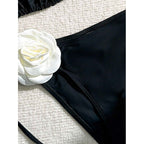 Damen Bikini-Set mit elegantem Blumenmuster R&B