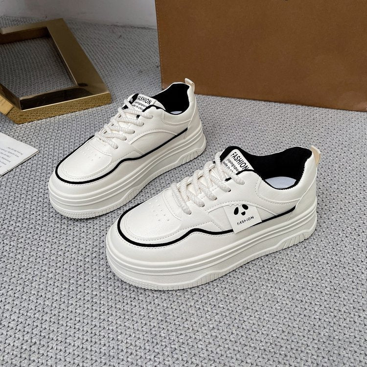 Damen Modische Plateau-Sneaker mit dekorativen Akzenten R&B