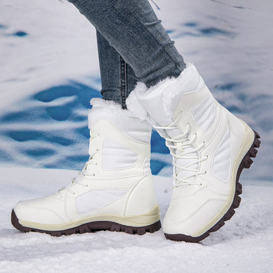 Damen Winterstiefel mit isolierendem Innenfutter und rutschfester Profilsohle R&B