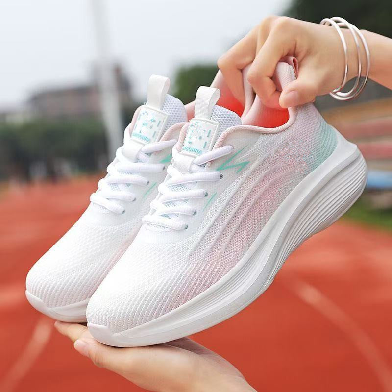 Damen Hochleistungs-Sneaker mit atmungsaktiver Mesh-Oberfläche und voluminöser Dämpfungstechnologie R&B