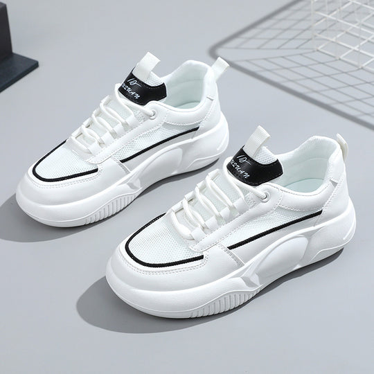 Damen modische Sneakers mit gepolsterter Laufsohle und atmungsaktivem Obermaterial R&B