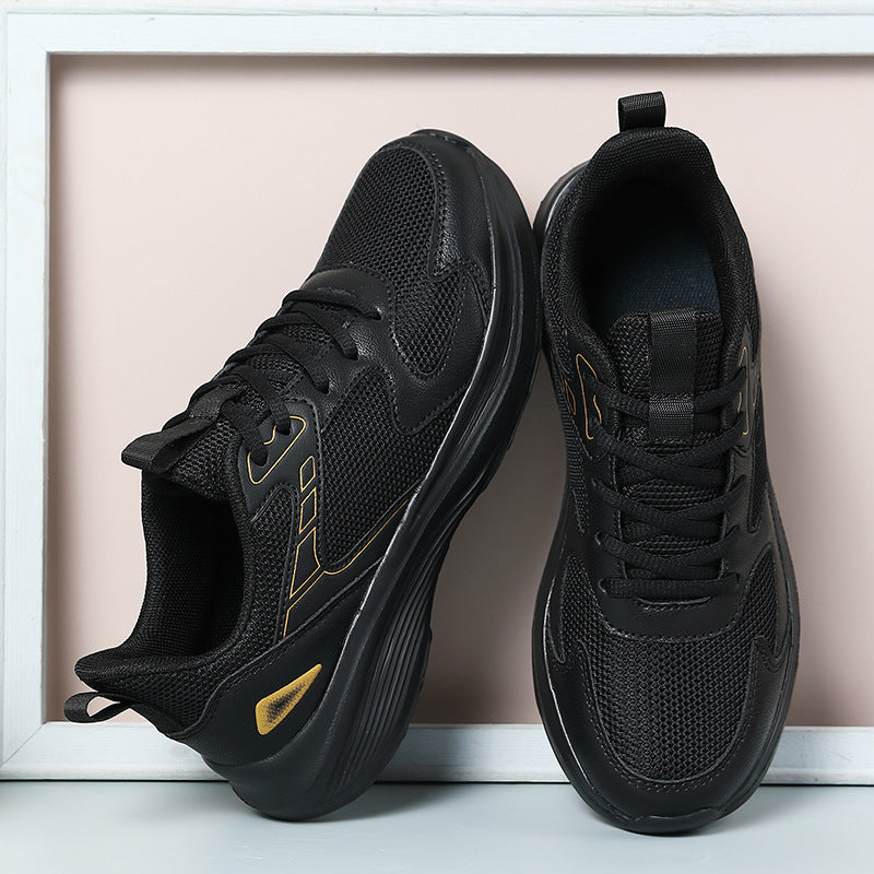 Damen Komfortable Freizeit-Sneaker mit atmungsaktiver Mesh-Oberfläche