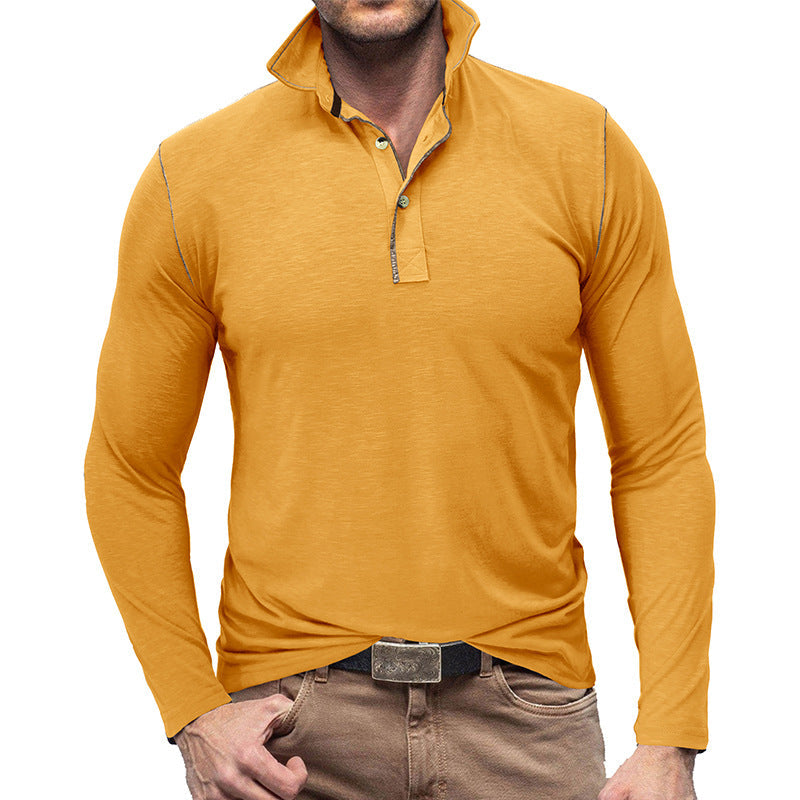R&B | Pique Pullover Slim Passform Weiches Baumwollgefühl Langärmliger Stylischer Passform