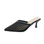 Damen Komfortable Mules mit elegantem Absatz R&B