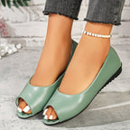 Damen Offene Ballerinas mit anatomischem Fußbett R&B